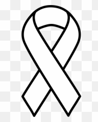 How To Draw A Cancer Ribbon Breast Cancer Ribbon Step By - Lung Cancer Ribbon Clipart Emoji,Cancer Ribbon Emoji Facebook