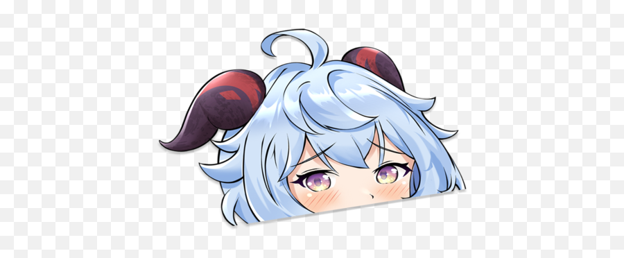 Peekers U2013 Freshtango - Ganyu Sticker Emoji,Honkai Impact Emojis