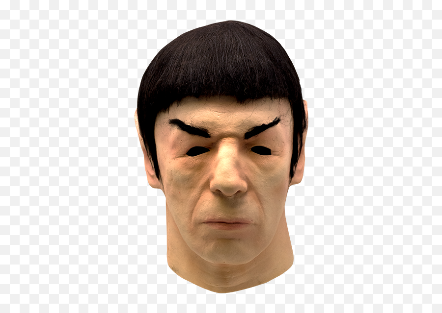 Star Trek - 1975 Spock Mask Spock Mask Emoji,Spock Emoticon Facebook