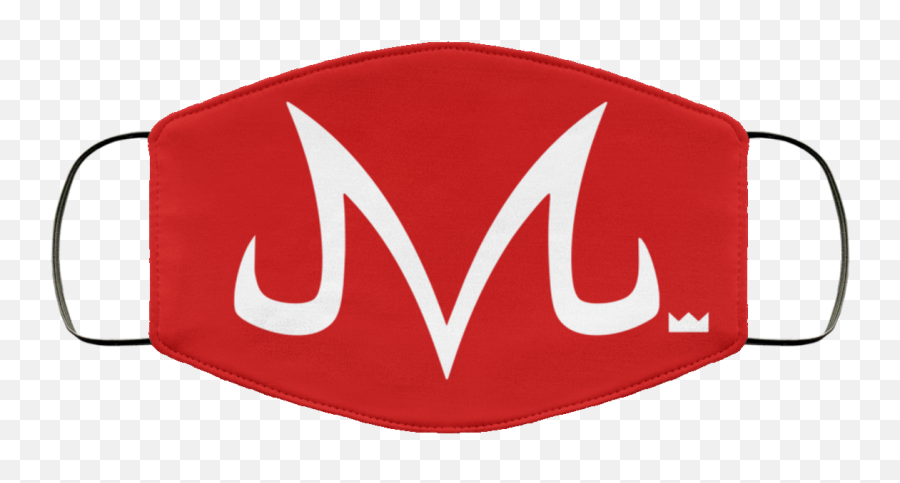 Majin Symbol Small Red Face Mask U2013 Kingofthepincom Emoji,Not Sure Face Text Emoticon