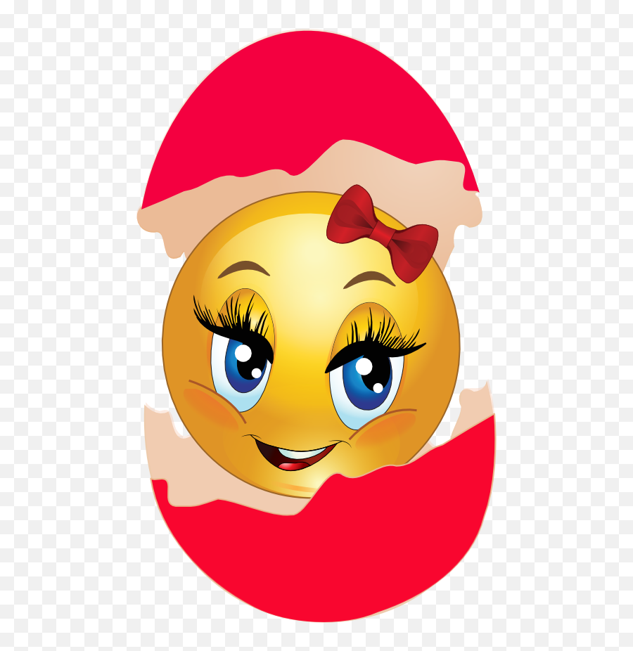 Egg Smiley Emoticon Clipart - Smiley Easter Emoji,Egg Emoticon
