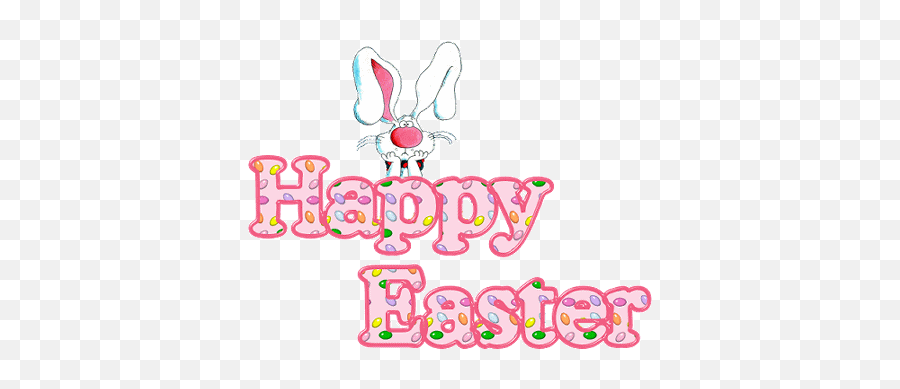 Happy Bunny Stickers For Android Ios - Happy Easter Moving Animations Emoji,Bunny Emoji
