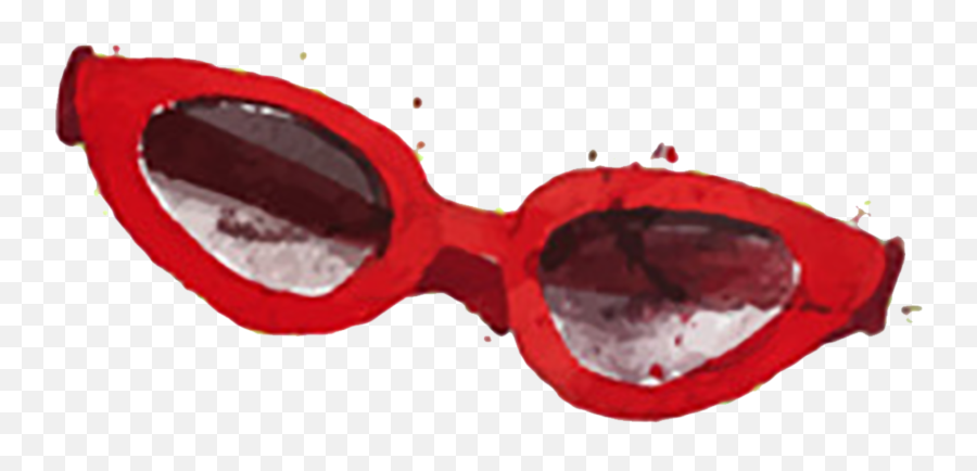 Sunglasses Clipart Watercolor - Watercolor Sunglasses Png Emoji,Sunglasses Japanese Emoticon