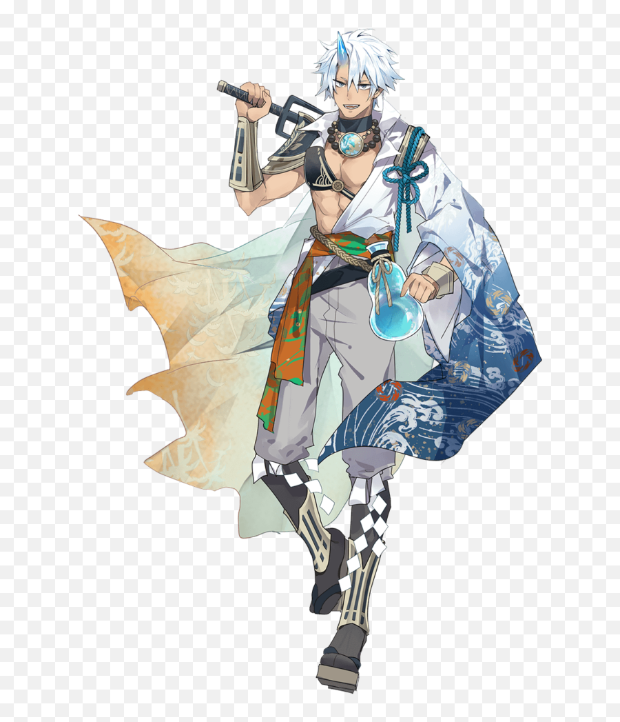 Awamori - Food Fantasy Male Characters Emoji,Blade And Soul Emojis