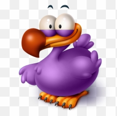 The Extinct Flightless Pidgin Bird - Transparent Dodo Clipart Emoji,Pidgin Emoticons