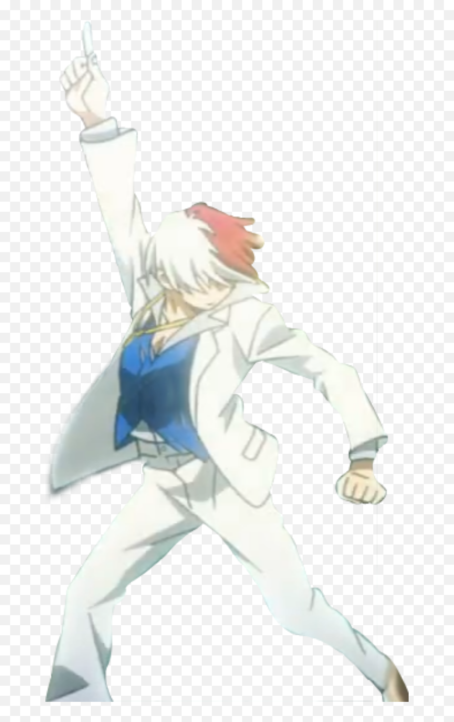 Todoroki Shoto Anime Sticker - Memes Bakugou Emoji,Emoji Bailando