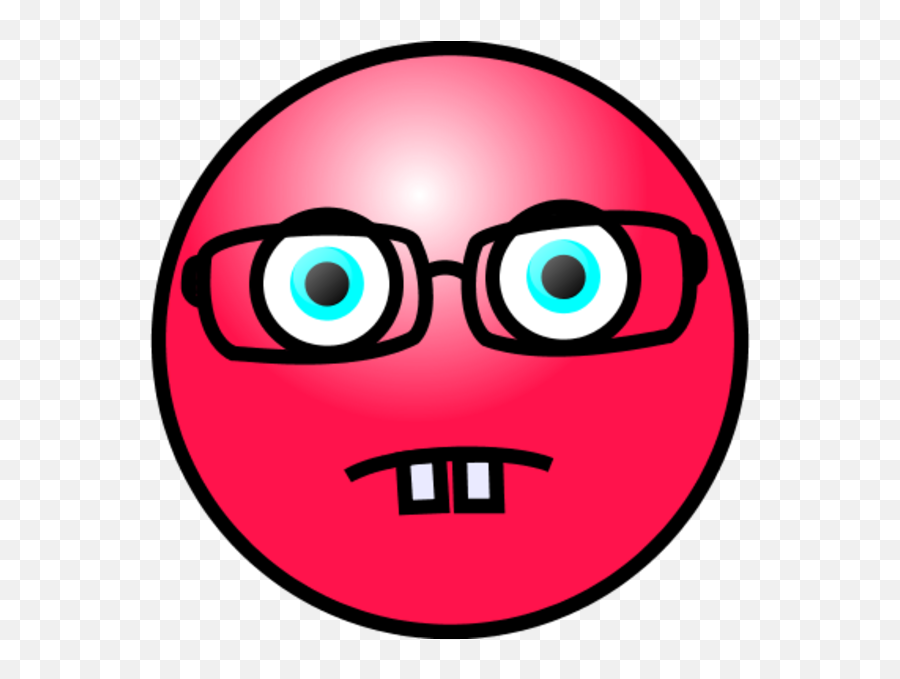 Nerd Smiley Face Clip Art Free Image - Smiley Face Clip Art Emoji,Nerdy Emoticon