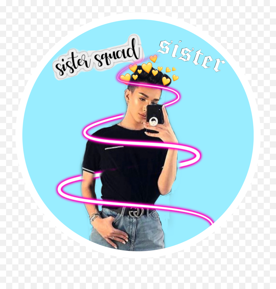 Sisters Go Follow Me On Tik Tok My Name Is Officialpot - James Charles Emoji,Sister Emoji