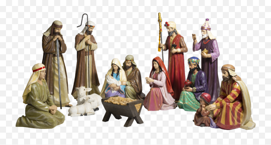 Life Size Nativity - Transparent Nativity Set Emoji,Manger Other Emotion