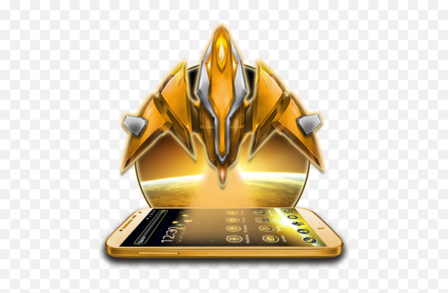 Amazoncom Dazzling Gold Space Craft Theme 2d Appstore For - Tablet Computer Emoji,Mystic Messenger Heart Emojis