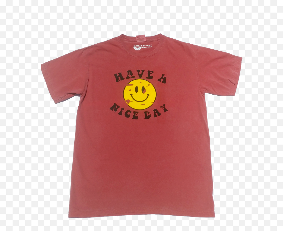 Shop The Have A Nice Day Smiley Face T - Shirt Smile U0026 Soul Threads Happy Emoji,Rainbow Colored Winky Face Emoticon