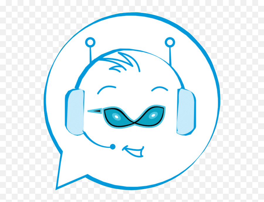 Ai Chatbot - Dot Emoji,Chatbot Emoticons