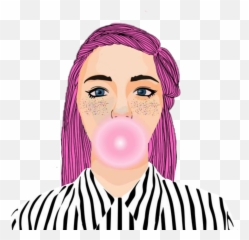 Girl Outline Chica Woman Mujer Sticker By Martu N - Girly Emoji,Dibujos De Emojis Blanco Y Negro