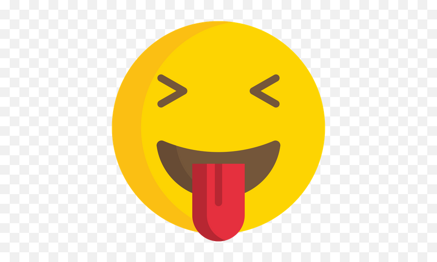 Squinting Face With Tongue Emoji Icon - Disgust Emoticon,Tongue Emoji Face