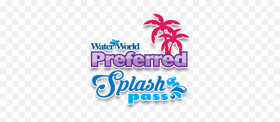 Season Passes Pricing Water World Outdoor Water Park - Language Emoji,How To Make A Palm Tree Emoticon