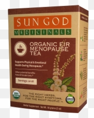 Eir Menopause Organic Herbal Tea - Sun God Medicinals Eir Menopause Loose Leaf Herbal Tea Organic Emoji,Dont Serve Emotions Tea