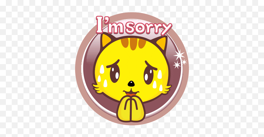 Yellow Cat Sticker - Yellow Cat Face Discover U0026 Share Gifs Happy Emoji,Cat Emoji Gif