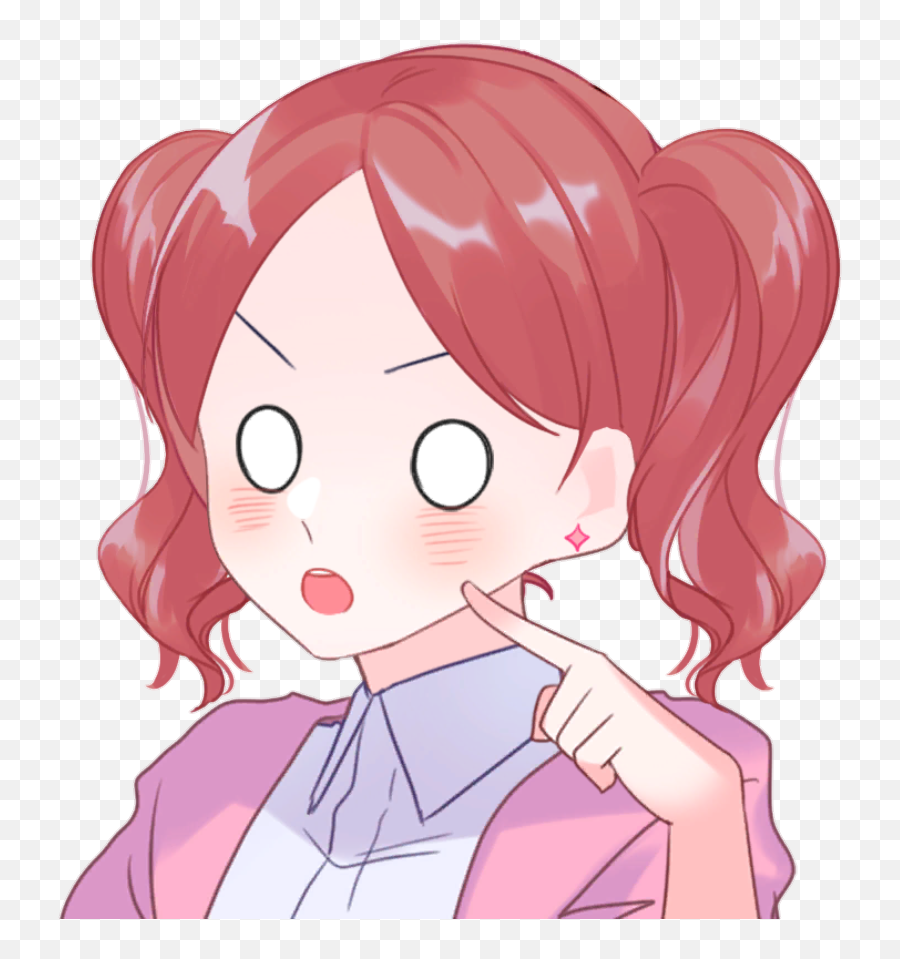 Discover Trending - Goth Anime Irl Emoji,Red Fox Emoticon Blushing