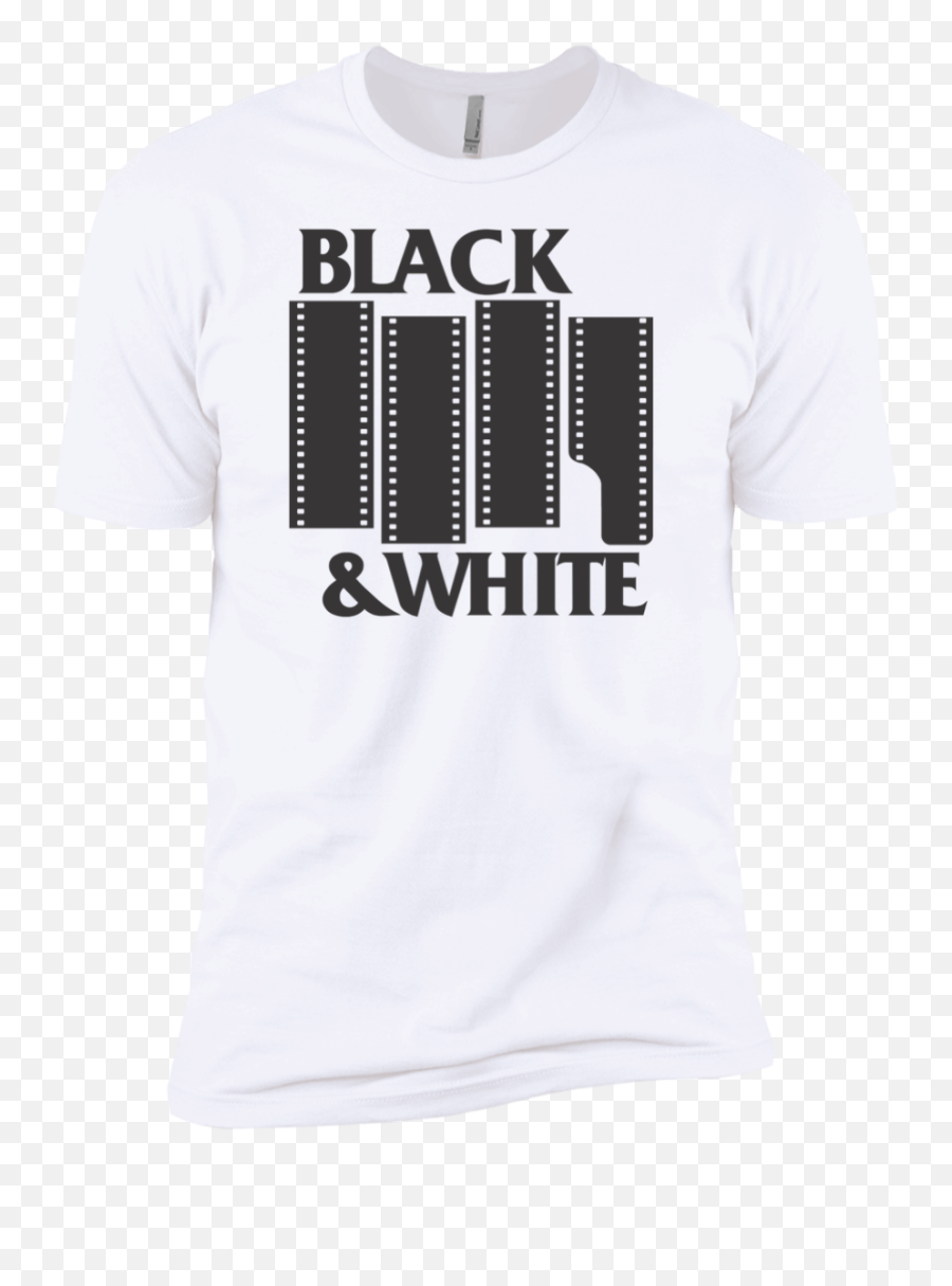 Black U0026 White Film Premium Short Sleeve T - Shirt Black Flag Emoji,Twitter Emojis Moshign