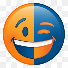 Laughvsfunny - Wide Grin Emoji,Help Standup Emoticon