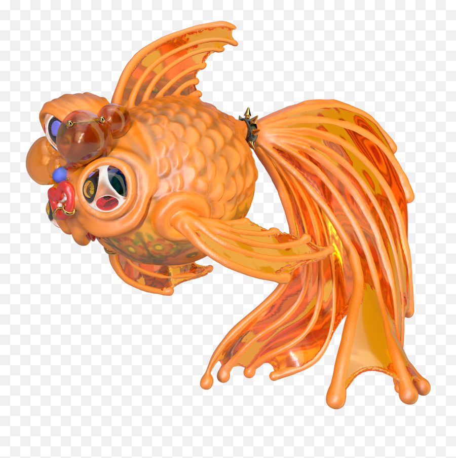 Koish The Goldfish - Goldfish Emoji,Goldfish Emoticon