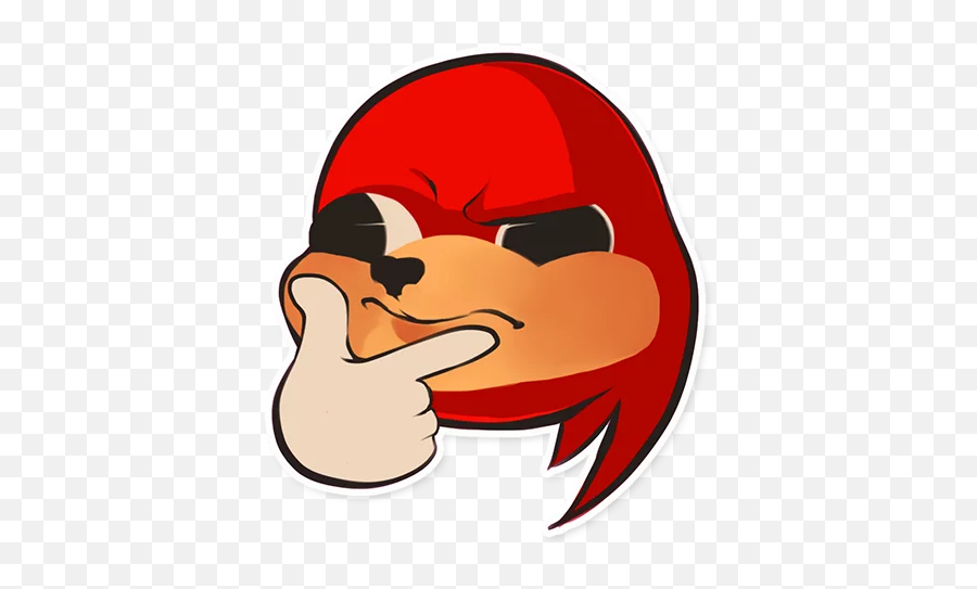 Uganda Telegram Stickers - Fictional Character Emoji,Uganda Knuckles Emojis