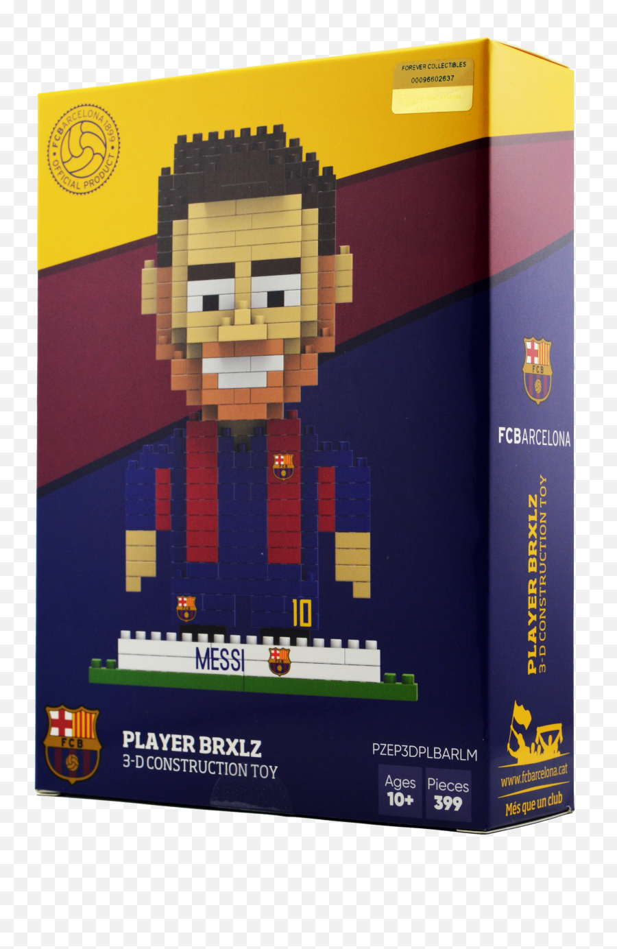 Brxlz Fc Barcelona Player - Lionel Messi 10 3d Construction Toy Fc Barcelona Emoji,Messi Emoji