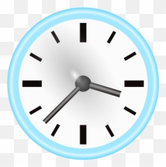 Manual Clock Vector Graphics - Analog Uhr Emoji,Emoticon Black And White Clock