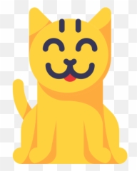Cat - Free Animals Icons Happy Emoji,Free To Use Cat Emoji