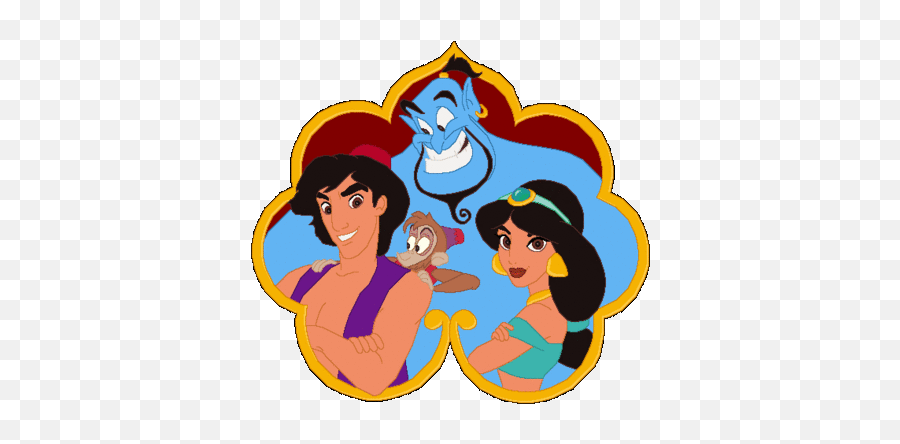 Aladdin Gifs Disney Gifs - Imagenes De Aladdin Animadas Emoji,Aladdin Emoticon Image