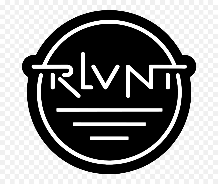 Carpet Decal - Rlvnt Circle Logo Emoji,Black Circle Emoticon