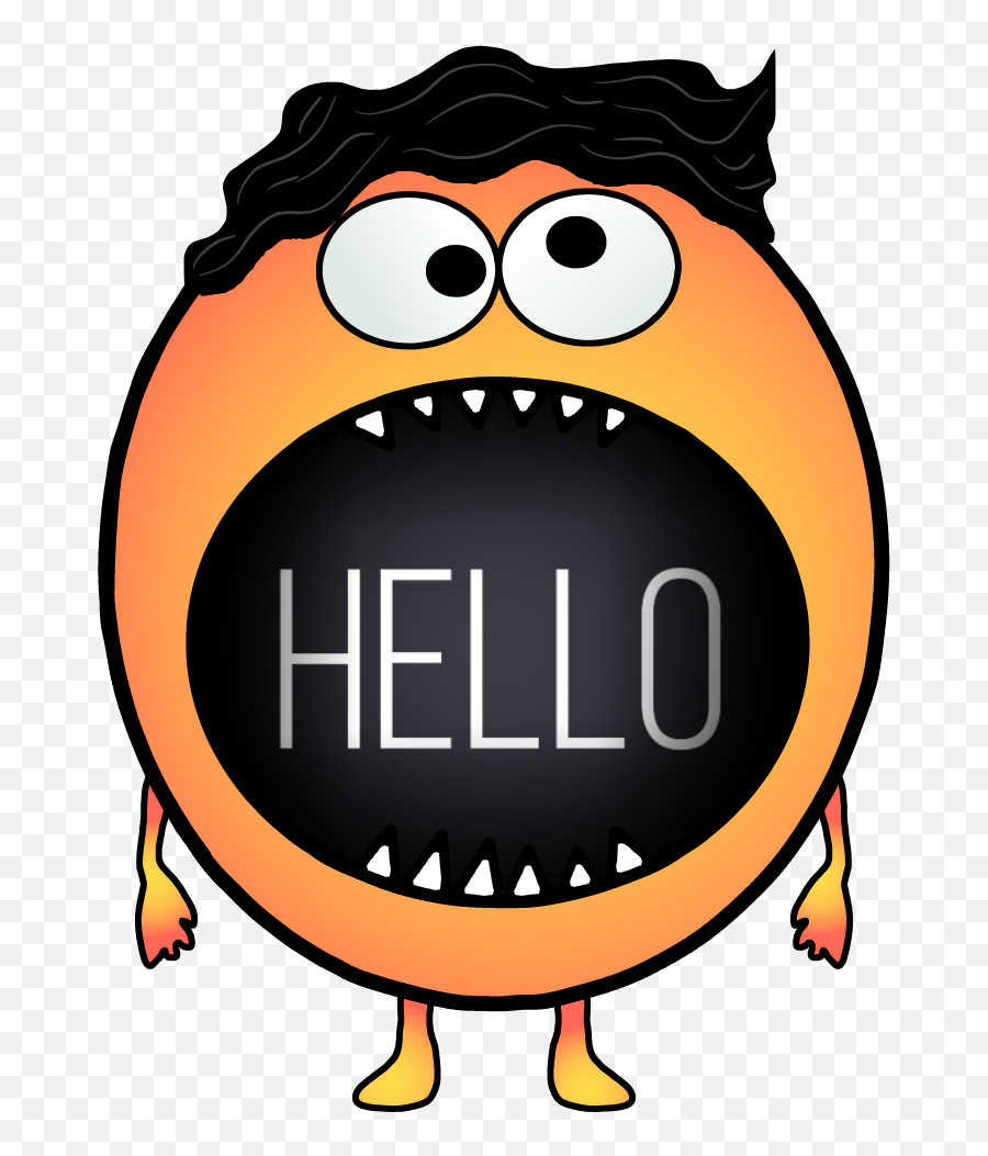 Comic Emoji Hello Sticker By M E R Y E M,Comic Emoticons