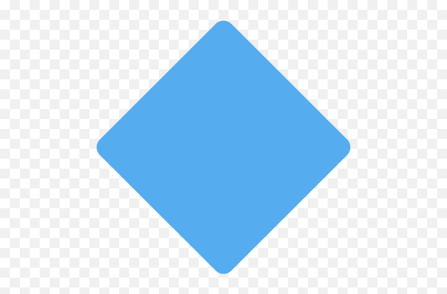 Large Blue Diamond Emoji - Download For Free U2013 Iconduck,Emojis In The Shape Of An L