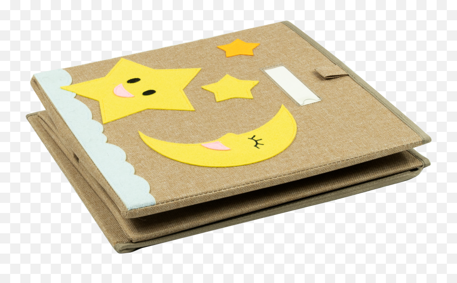 Toy Storage Box - Stars And The Moon U2013 Curation Park Emoji,Stars And Moon Emoticon