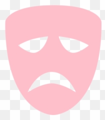 Pink Tragedy Mask Icon - Free Pink Mask Icons Emoji,Drama Mask Emoji