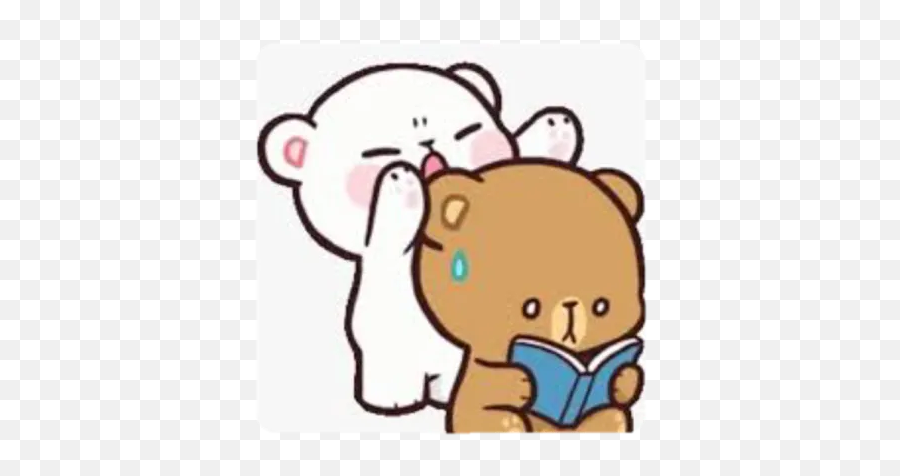 Milk And Mocha By Valvery - Sticker Maker For Whatsapp Emoji,Cute Milk Emoji