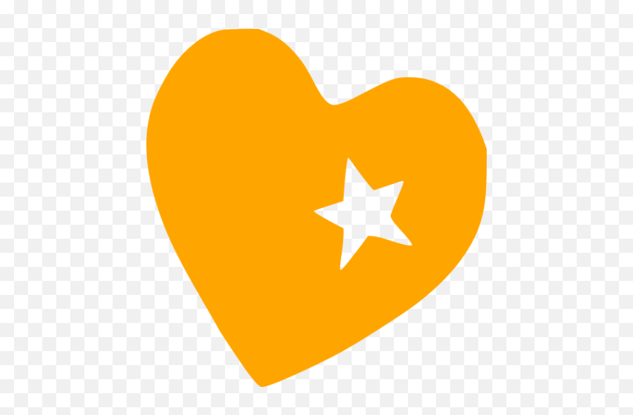 Orange Heart 12 Icon - Free Orange Heart Icons Emoji,Twitter Hearts Emoji