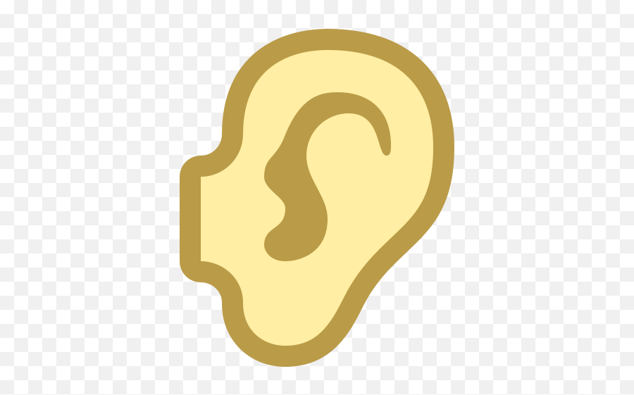 Hearing Icon In Office Xs Style Emoji,Hearing Emoji
