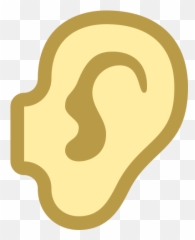 Hearing Icon In Office Xs Style Emoji,Hearing Emoji