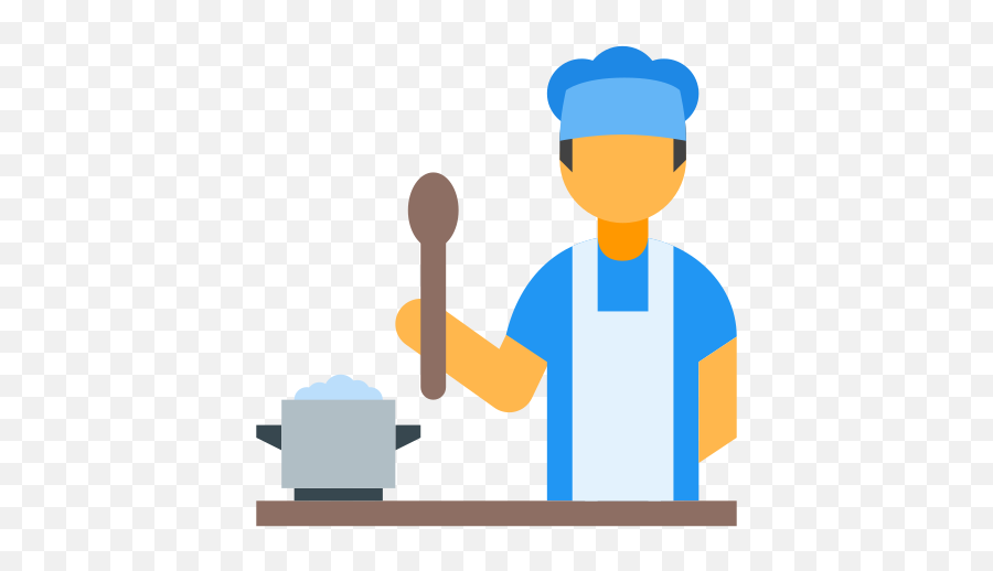 Chef With Pan Illustrations U0026 Images In Png Svg Emoji,Pot And Pan Emoji