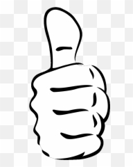 Thumbs Up Clip Art - Clip Art Library Symbol Thumb Up Svg Emoji,Twiddling Thumbs Emoji