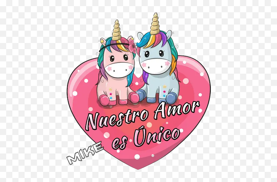 Unicornios Amor Stickers For Whatsapp - Unicorn Emoji,Imagenes De Emojis De Amor