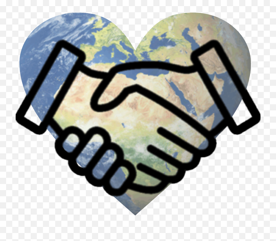 Peace World Handshake Coexist Sticker Emoji,Coexist Emoji