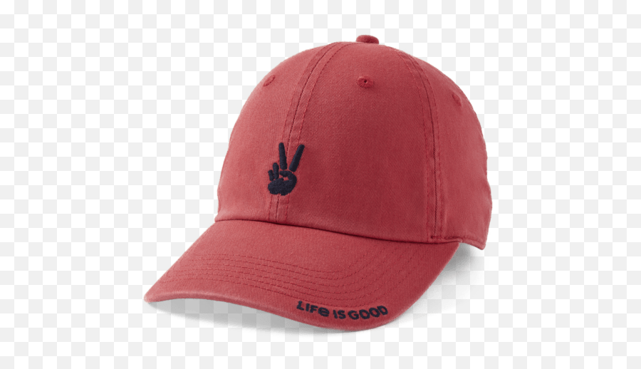 Hats Positive Lifestyle Peace Sign Chill Cap Life Is Good - For Baseball Emoji,Ghost Emoji Hat