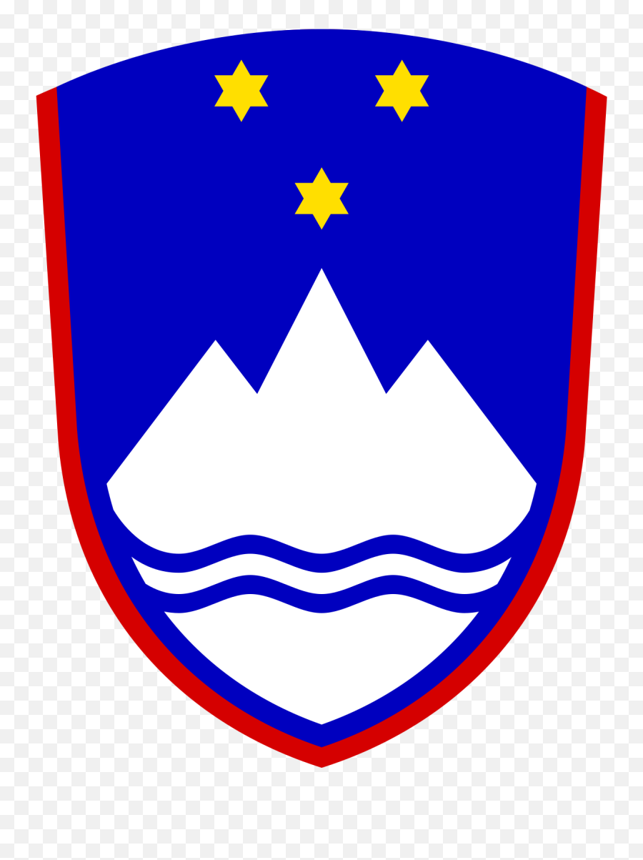 Bandera De Eslovenia Escudo Clipart - Full Size Clipart Slovenia Emblem Emoji,Emoticon Bandera Republicana