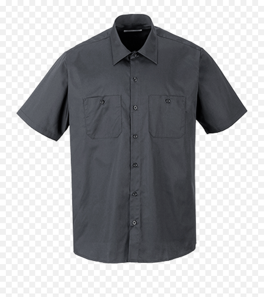 Portwest S124 Industrial Work Shirt - Short Sleeve Emoji,Shirt Button Emoji