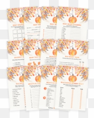 Fall Autumn Orange Pumpkin Baby Shower - Fall Baby Shower Games Emoji,Biscoff Emoji