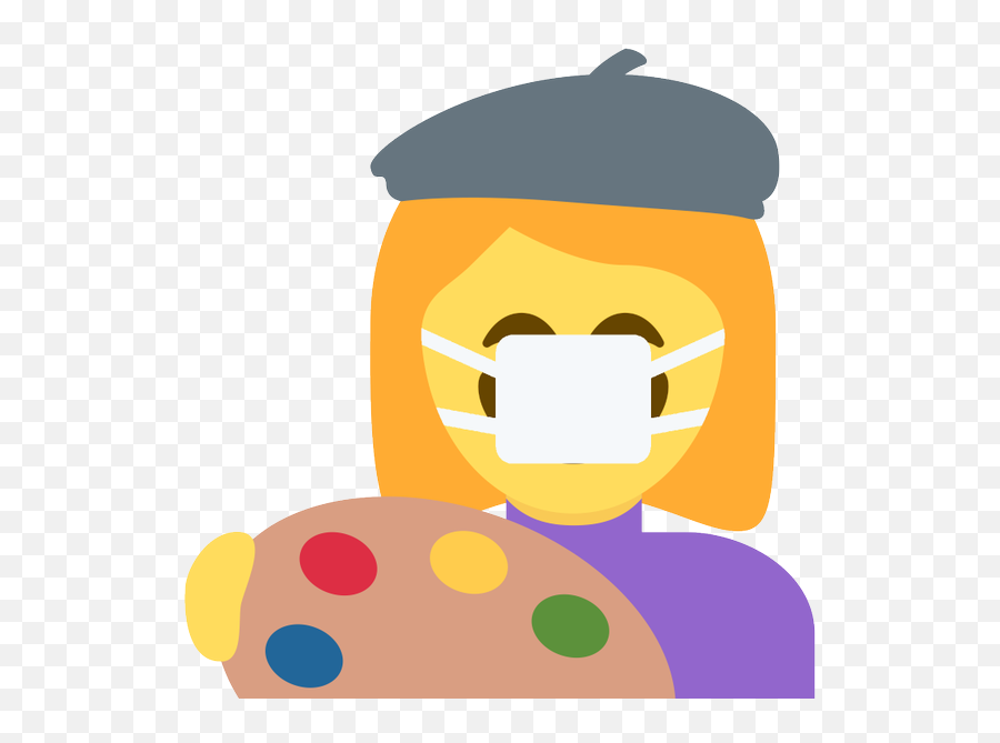 Emoji Face Mashup Bot On Twitter U200d Woman Artist - Fictional Character,Every Emoji Face