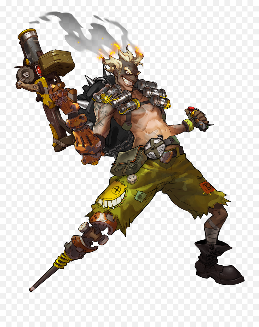 Whats The Worst Part About Competitive - Junkrat From Overwatch Emoji,Emotions Mercy Overwatch