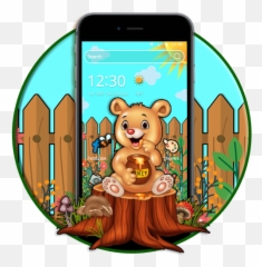 Amazoncom Cute Cartoon Teddy Bear 2d Theme Appstore For - Iphone Emoji,3d Animated Emojis For Android